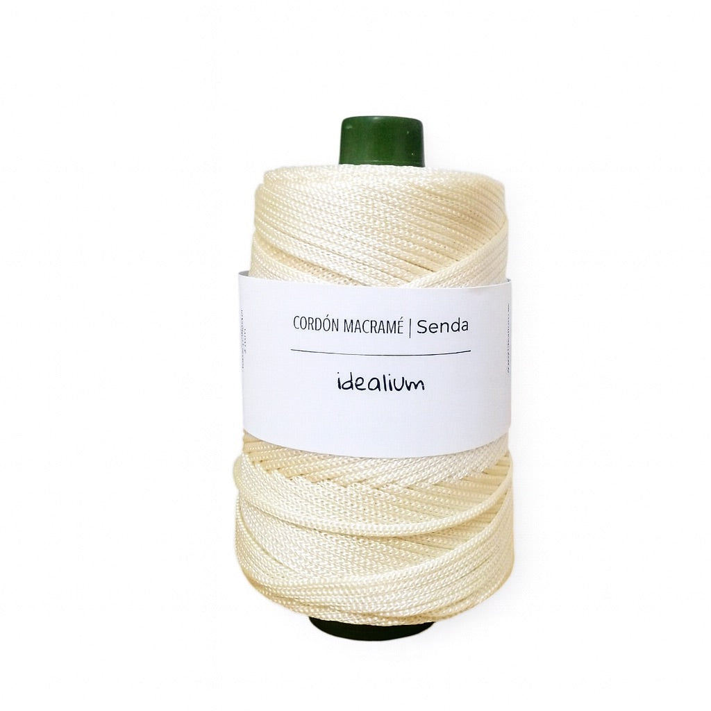 Senda · Cordón trenzado 3 mm para crochet