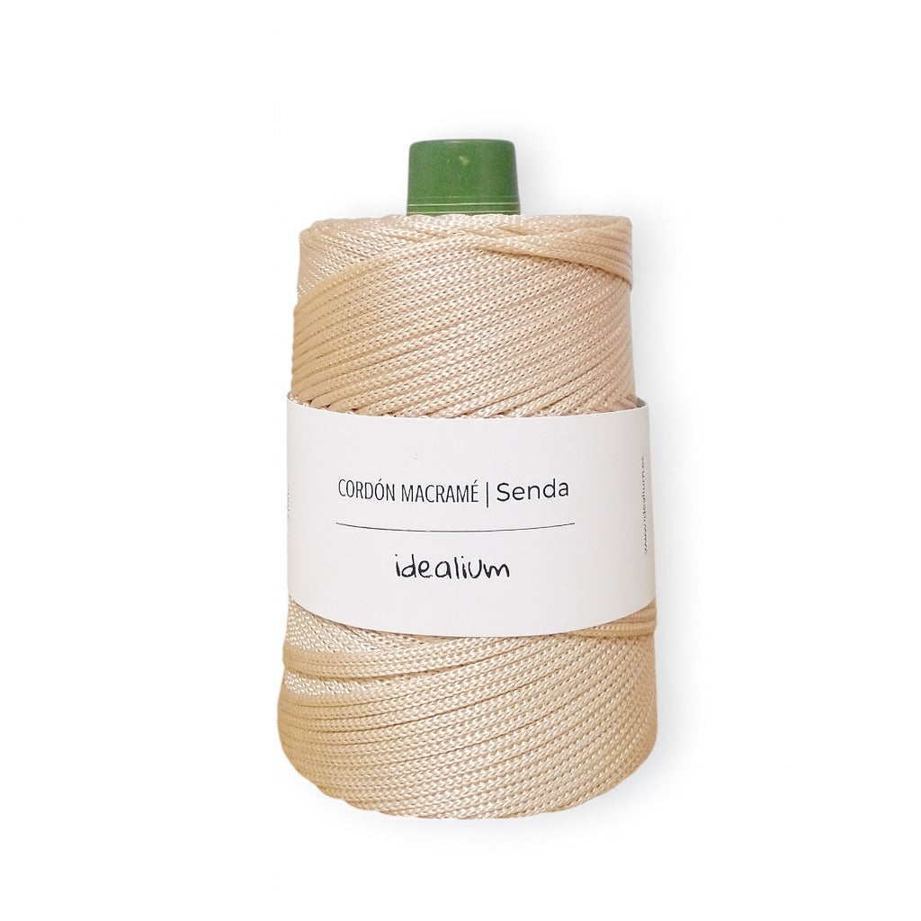 Senda · Cordón trenzado 3 mm para crochet