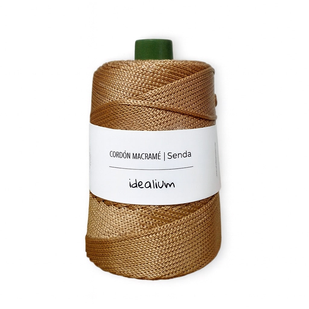Senda · Cordón trenzado 3 mm para crochet