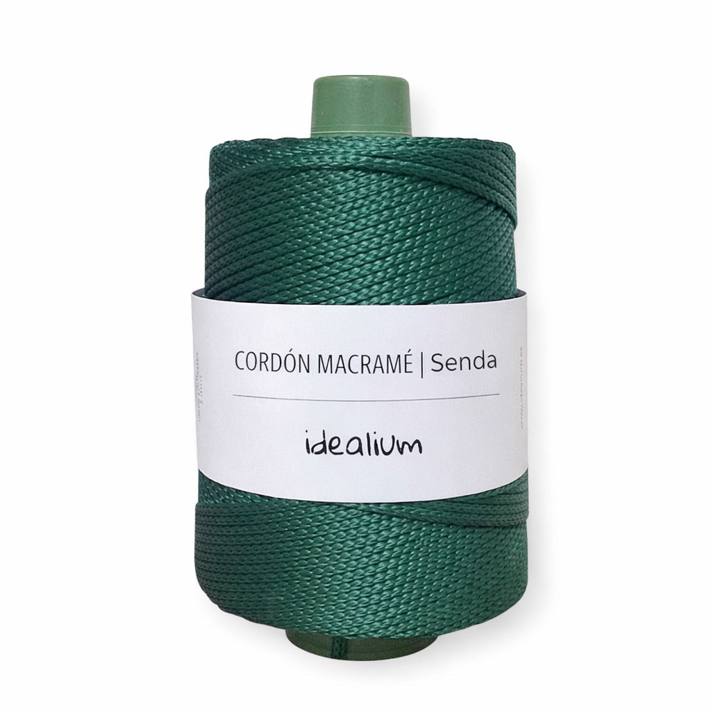 Senda · Cordón trenzado 3 mm para crochet