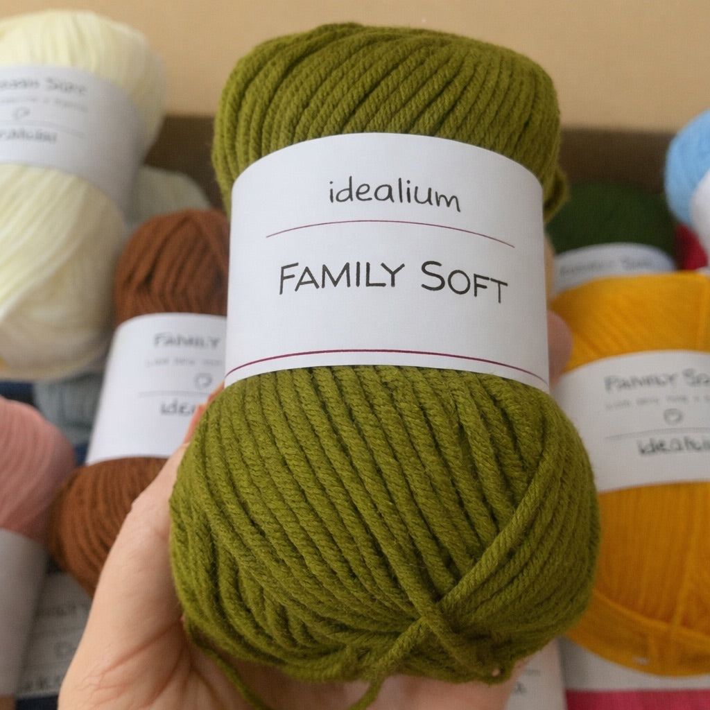 Family Soft · Lana acrílica suave para toda la familia