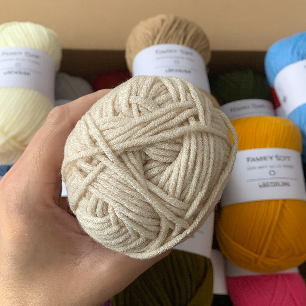 Family Soft · Lana acrílica suave para toda la familia