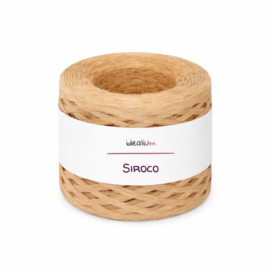 Siroco · Rafia de papel para bolsos y accesorios de verano