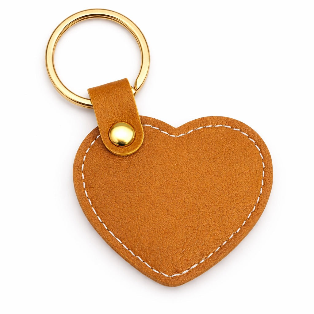 Charm Corazón de polipiel para bolso