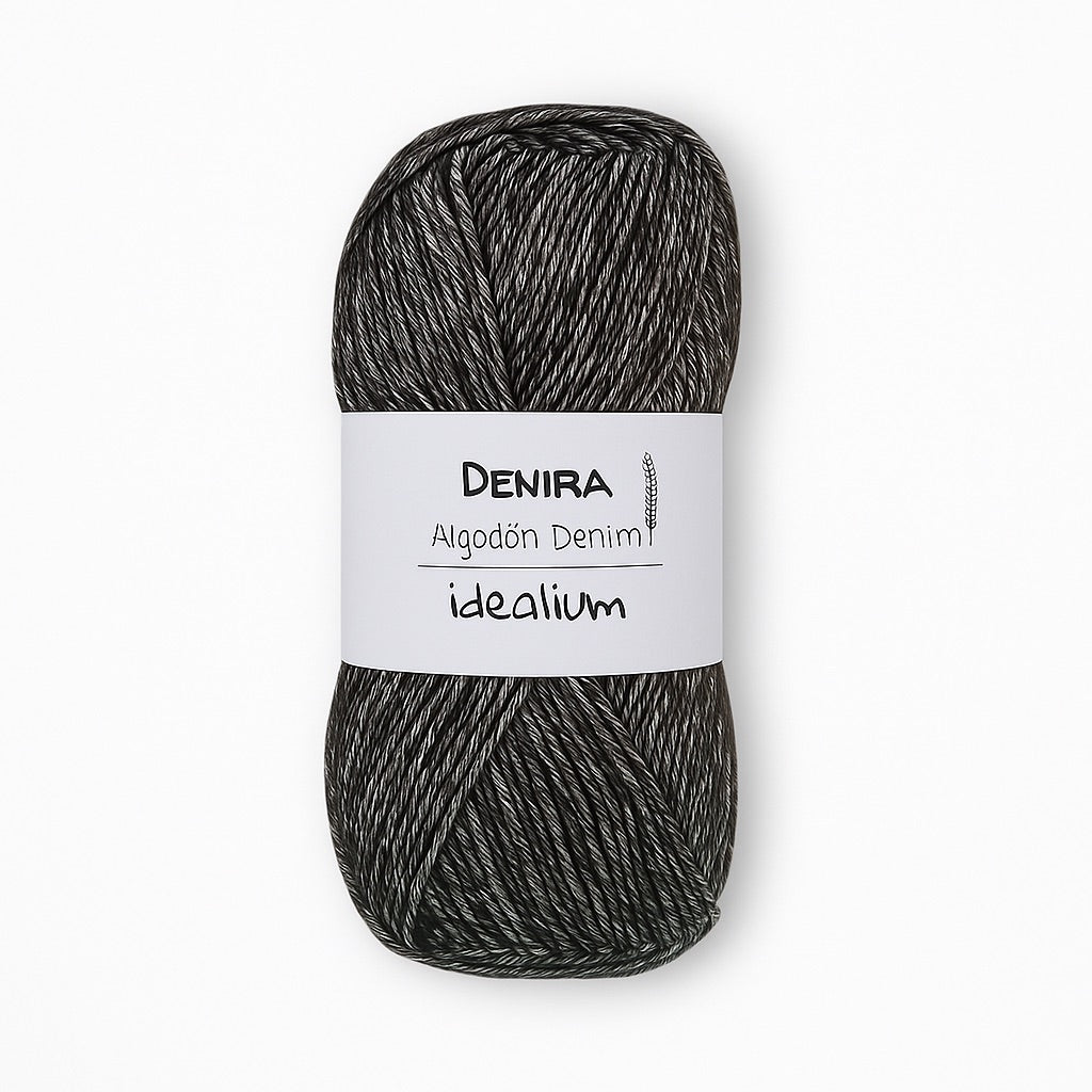 Denira · Algodón jaspeado efecto denim