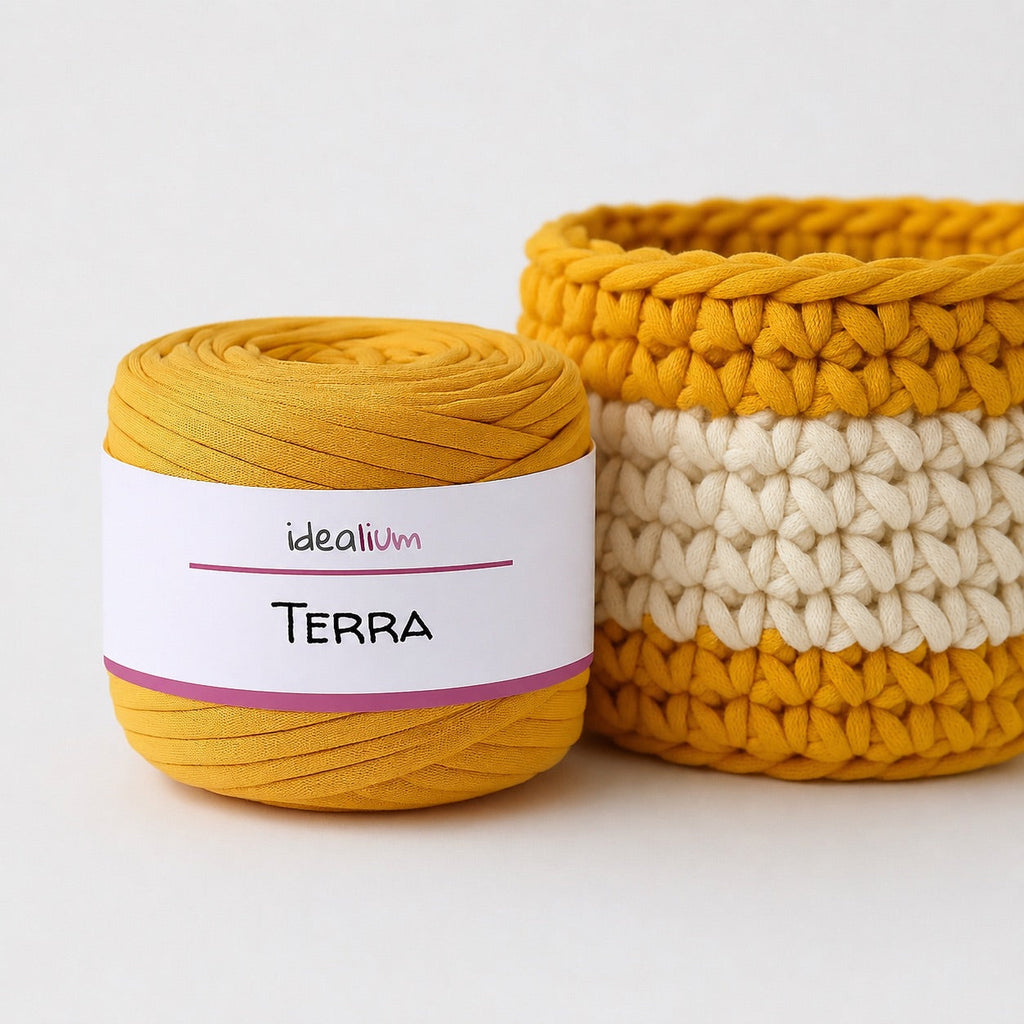 Terra · Trapillo ligero para bolsos y crochet