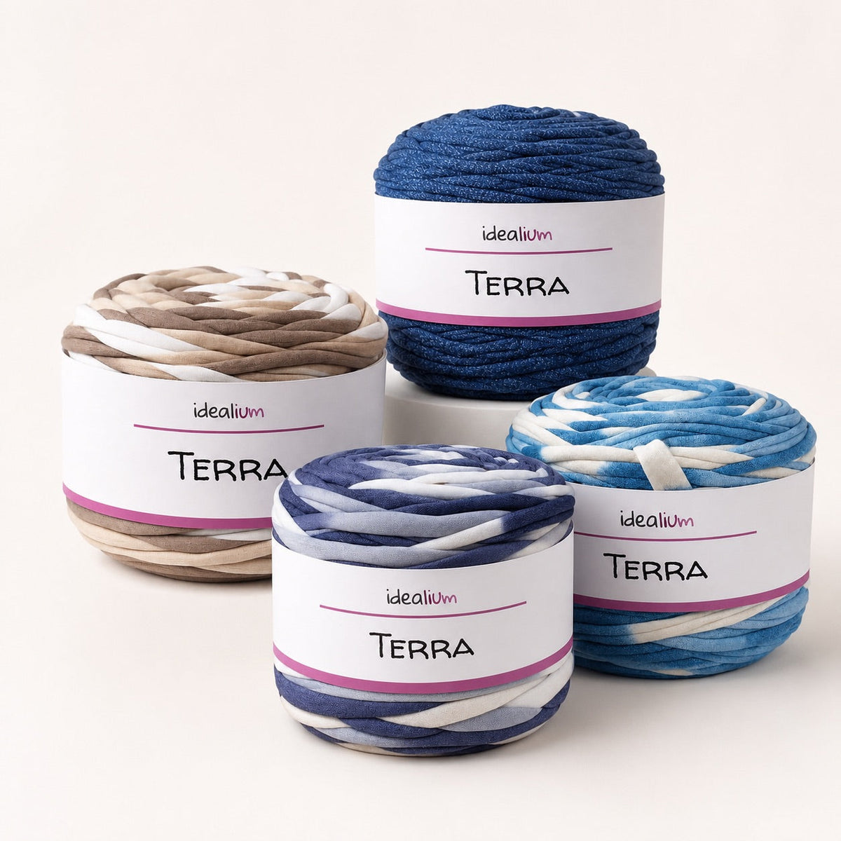 Terra Multicolor · Trapillo ligero con cambios de color