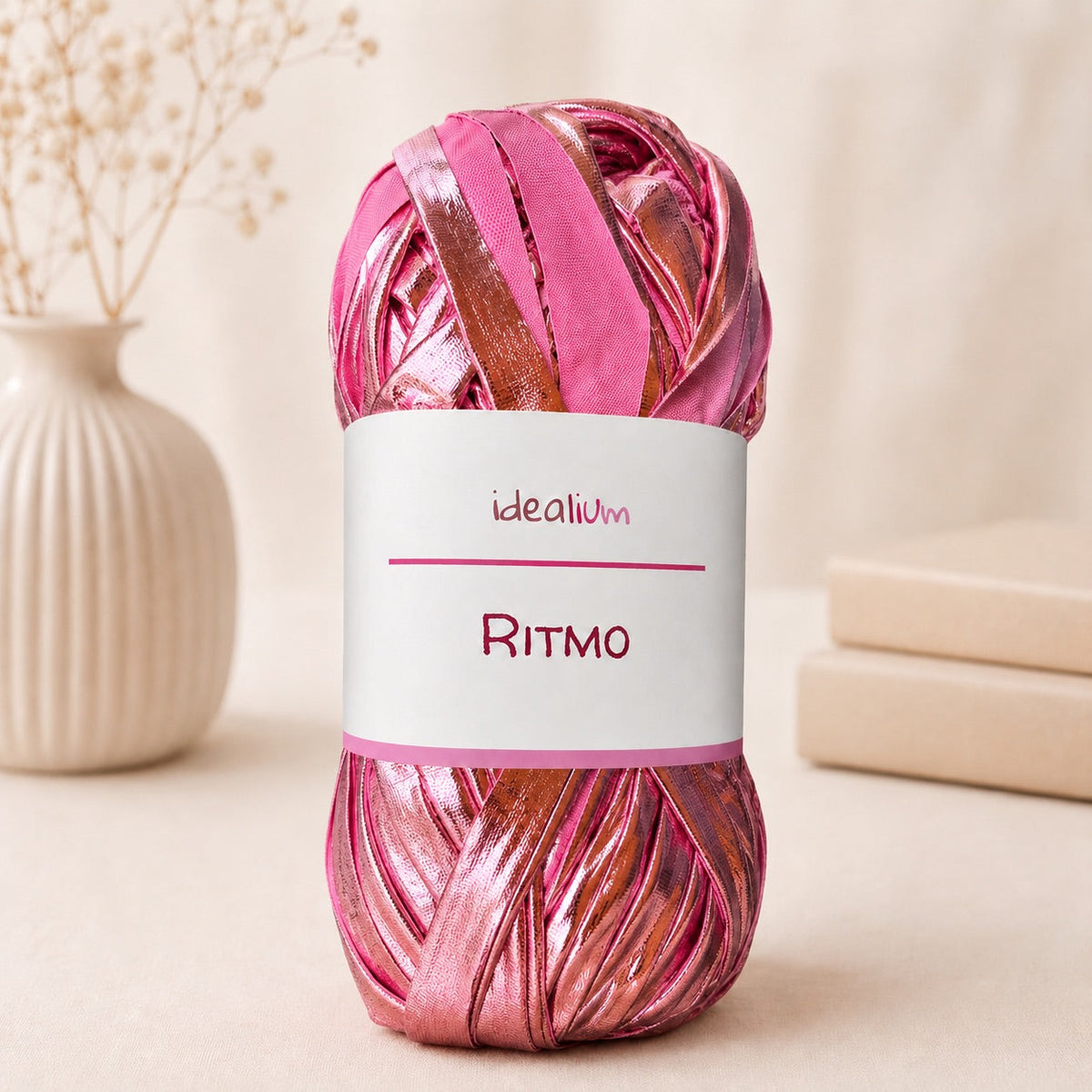 Ritmo · Trapillo metálico brillante para bolsos de fiesta
