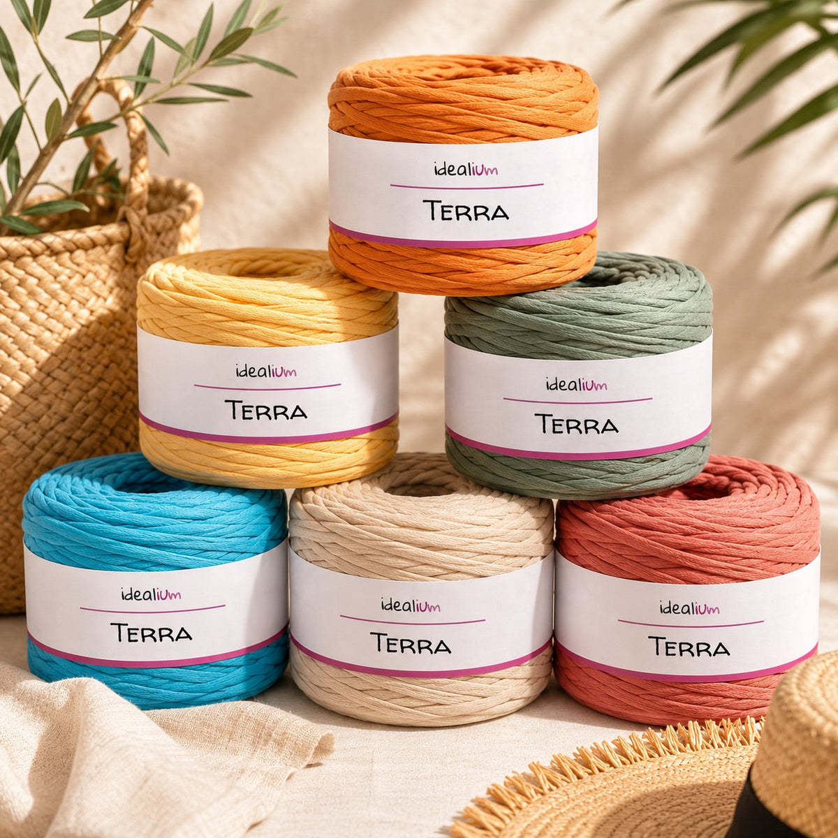 Terra · Trapillo ligero para bolsos y crochet